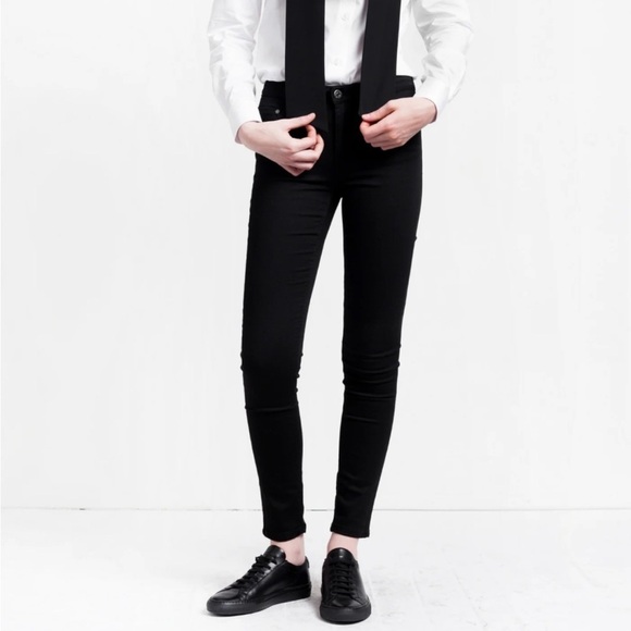 Acne Studios Skin 5 Black Skinny Jeans - Picture 1 of 14
